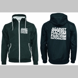 Against Racism Fascism Nationalism šuštiaková bunda čierna materiál povrch:100% nylon, podšívka: 100% polyester, pohodlná,vode a vetru odolná